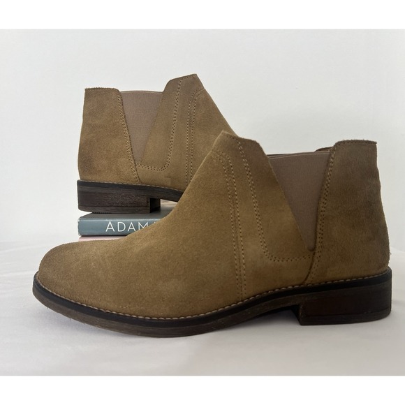Clarks Shoes - Clarks‎ Demi Beat Boho Ankle Boots Booties Pull On Casual Shoes Sand Suede 7.5M